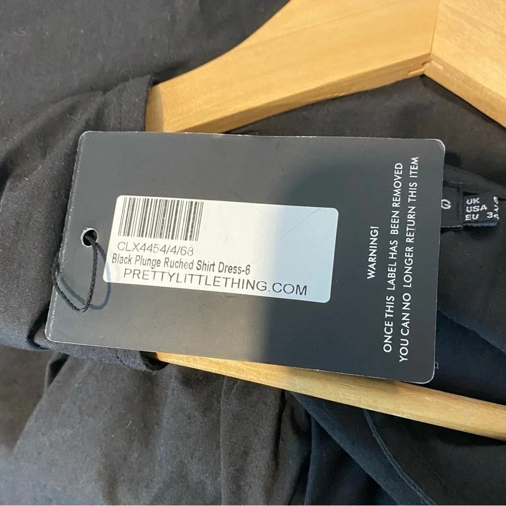 PrettyLittleThing Black Mini Dress - Picture 13 of 13